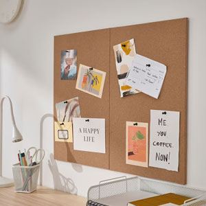 Large Cork roll for commercial use in an office or school setting