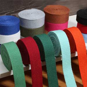 Polypropylene webbing roll for UK industrial strapping and trade use