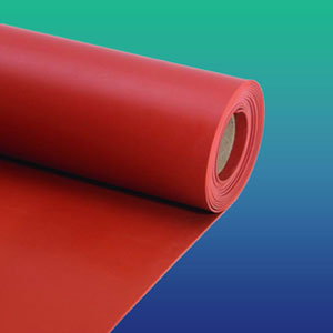 Flexible rubber sheets for gaskets, pads, liners and work surfaces