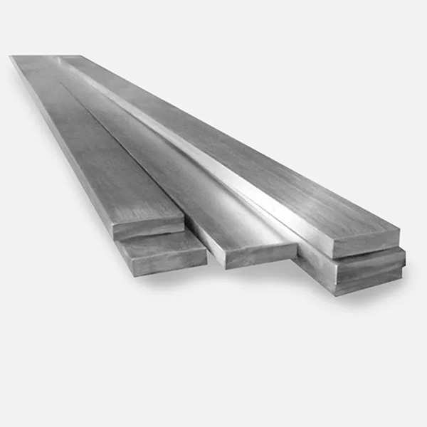 1 Meter Long Stainless Flat Steel Bars - Grade 304