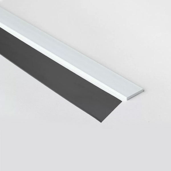 1m Durable PVC Flat Bar Architrave Cover