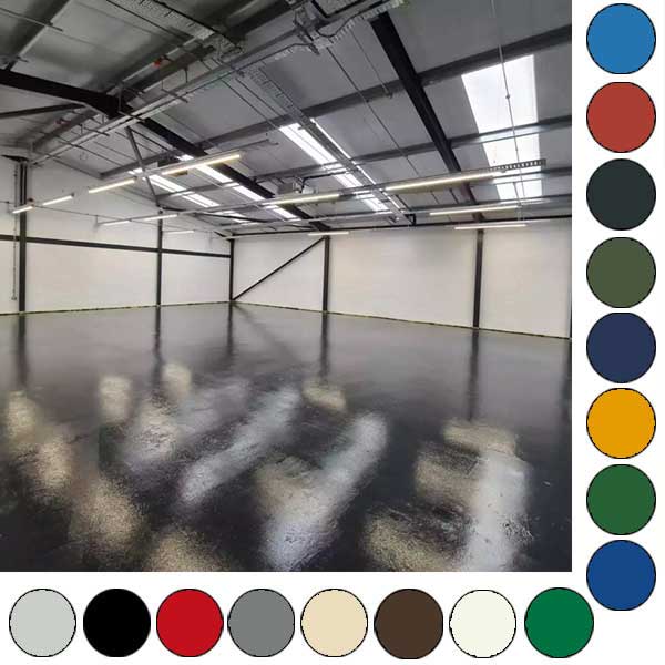 5Ltr Heavy Duty PU150 Floor Paint for Garage, Factory & Warehouse