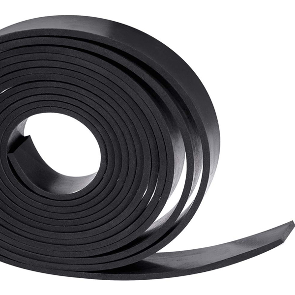 Reliable 5m Solid Neoprene Rubber Strip for Sealing and Repairs