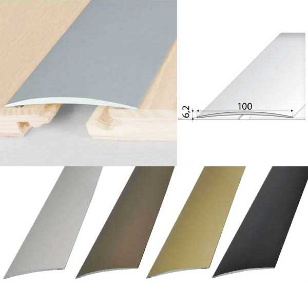Durable Anodised Aluminium Door Threshold Strip Self Adhesive