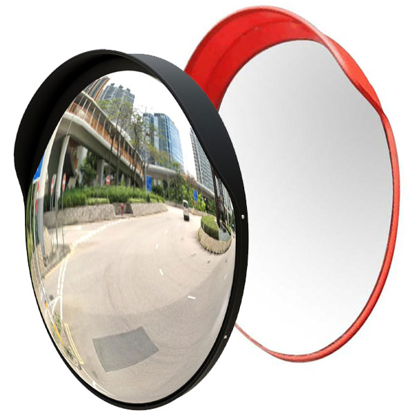 Convex Safety Mirror for Driveway Wide Angle Visible High-Definition Convex Security Mirror with Plastic Body