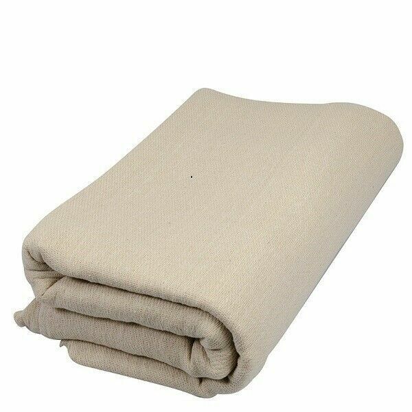 Cotton Twill Dust Sheet Heavy Duty Protection for Floors & Furniture