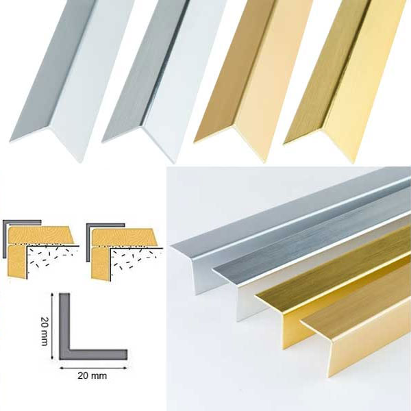 Durable PVC Corner Trim 90 Degree Edge Protector Rigid Profile