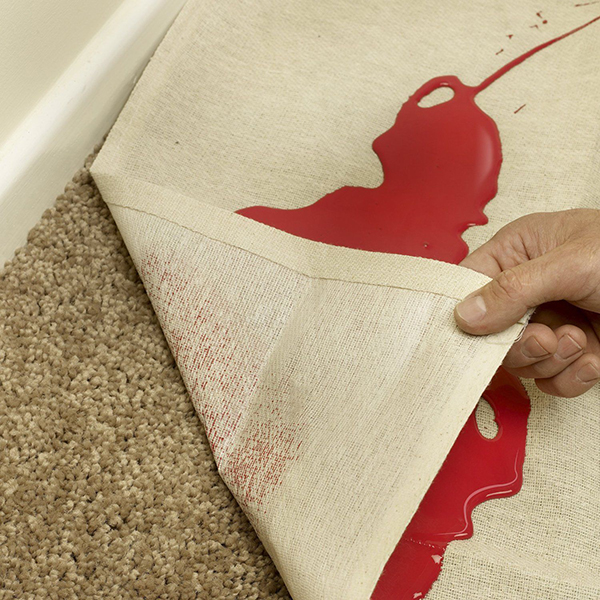Economy Waterproof Cotton Dust Sheet Poly Backed for Decorating