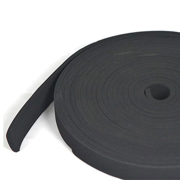 Expanded Neoprene Sponge Strip Black