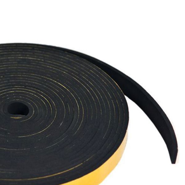 Expanded Neoprene Sponge Strip With Self Adhesive Backing