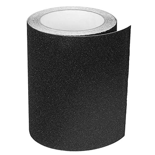 Black Non Slip Tape High Traction Grip, Non Skid Strip Tape