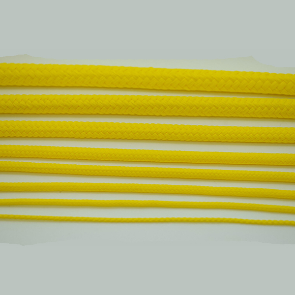 Yellow Polypropylene Rope Braided Poly Cord Line Sailing Boating Camping